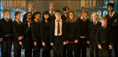 Dumbledore's Army from Harry Potter and the Order of the Phoenix